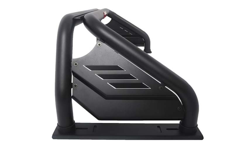 GMC Sierra Sport Bar - Dee Zee - Louvered Side Panels - Black - `99-`23